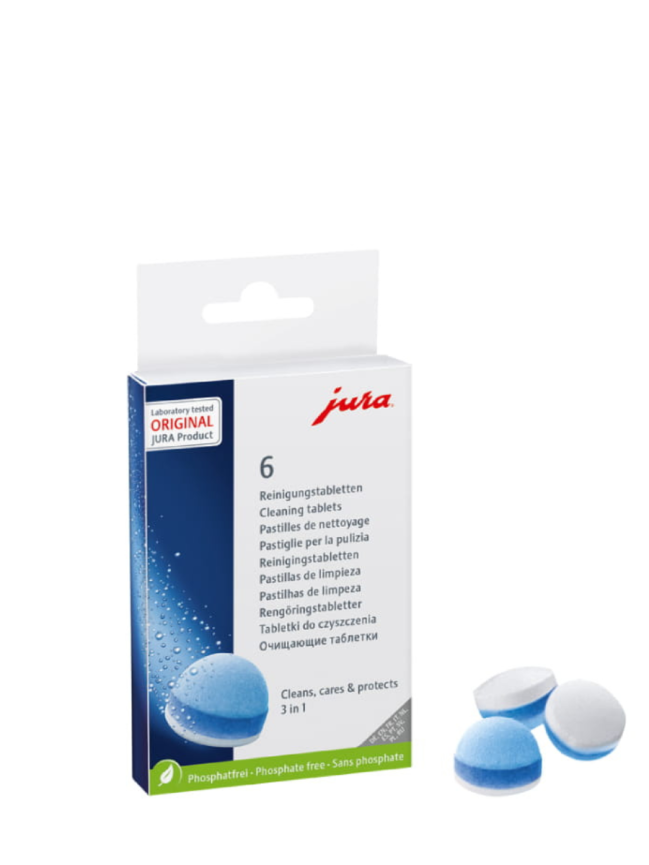 JURA puhastustabletid 6 tk (24225)